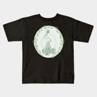 Succulent Sprite - albuca spiralis Kids T-Shirt